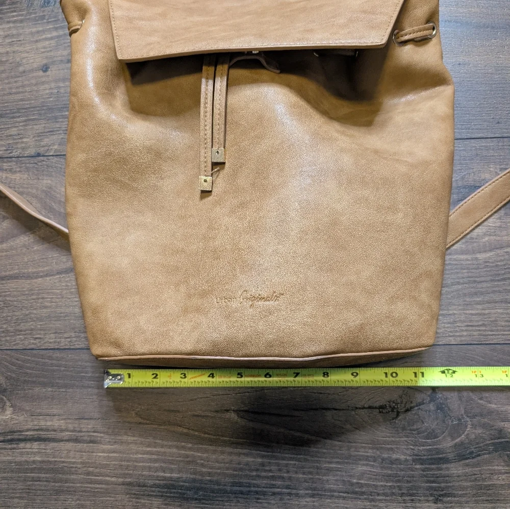 Urban Originals Brown Leather Backpack‎
